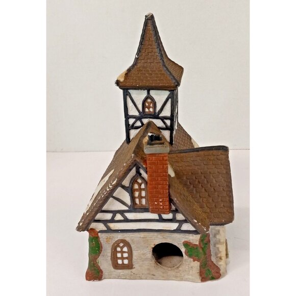 Dickens Keepsake Cottage O'Well Novelty VTG 1994 Christmas Village Ceramic GUC - Picture 3 of 10